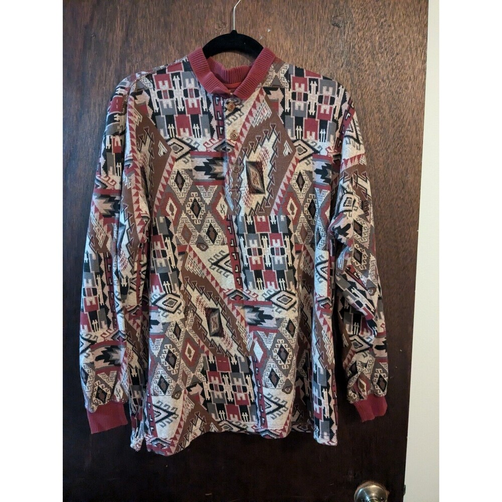 Cotton Mill Medium Aztec Sweater